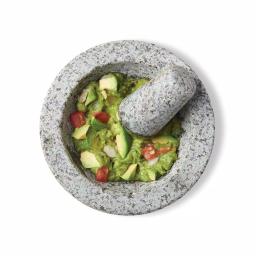 Fox Run 8 in. Granite Mortar and Pestle Set with Tejolote thumbnail 1