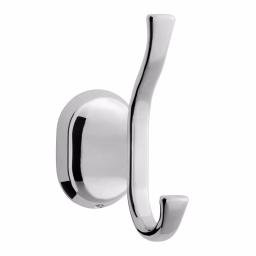 Glacier Bay Treyburn Double Robe Hook in Chrome thumbnail 4
