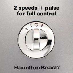 Hamilton Beach 10-Cup Food Processor, 525W, 3-Speed Grey thumbnail 6