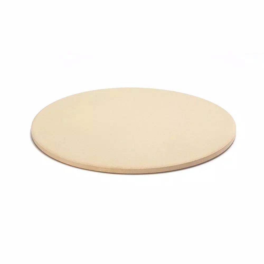 Outset 13 in. Round Cordierite Pizza Grill Stone