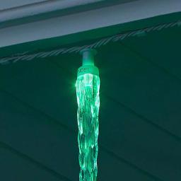 LightShow ColorMotion 24-Light Multi-Color Deluxe LED Icicle Christmas String Lights thumbnail 10