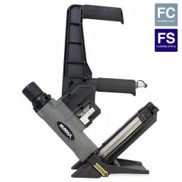 NuMax S50LSDH 2-in-1 Pneumatic 15.5/16 Gauge Dual Handle Flooring Nailer and Stapler thumbnail 9