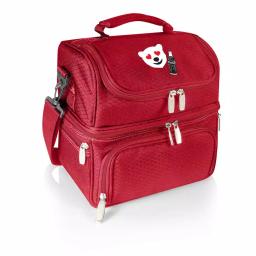 ONIVA Coca-Cola Pranzo 3 Qt. 8-Can Insulated Lunch Tote Cooler with Utensil Set - Red Emoji Design thumbnail 1