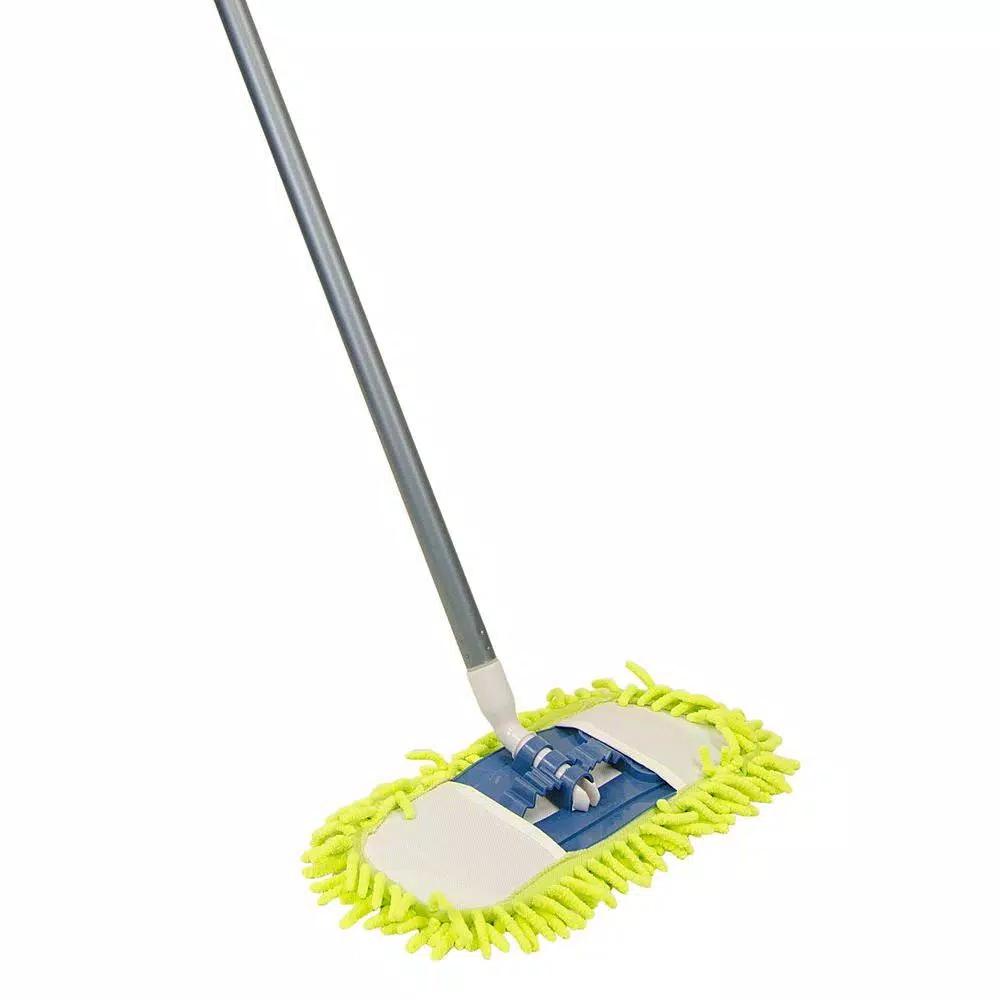 Quickie Swivel Soft Microfiber Dust Mop with 360° Swivel Head