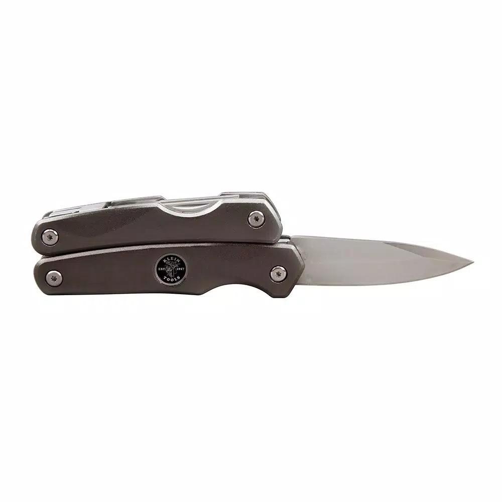 Klein Tools Electrician's Multi-Tool with 7-in-1 Functions and Drop Point Knife