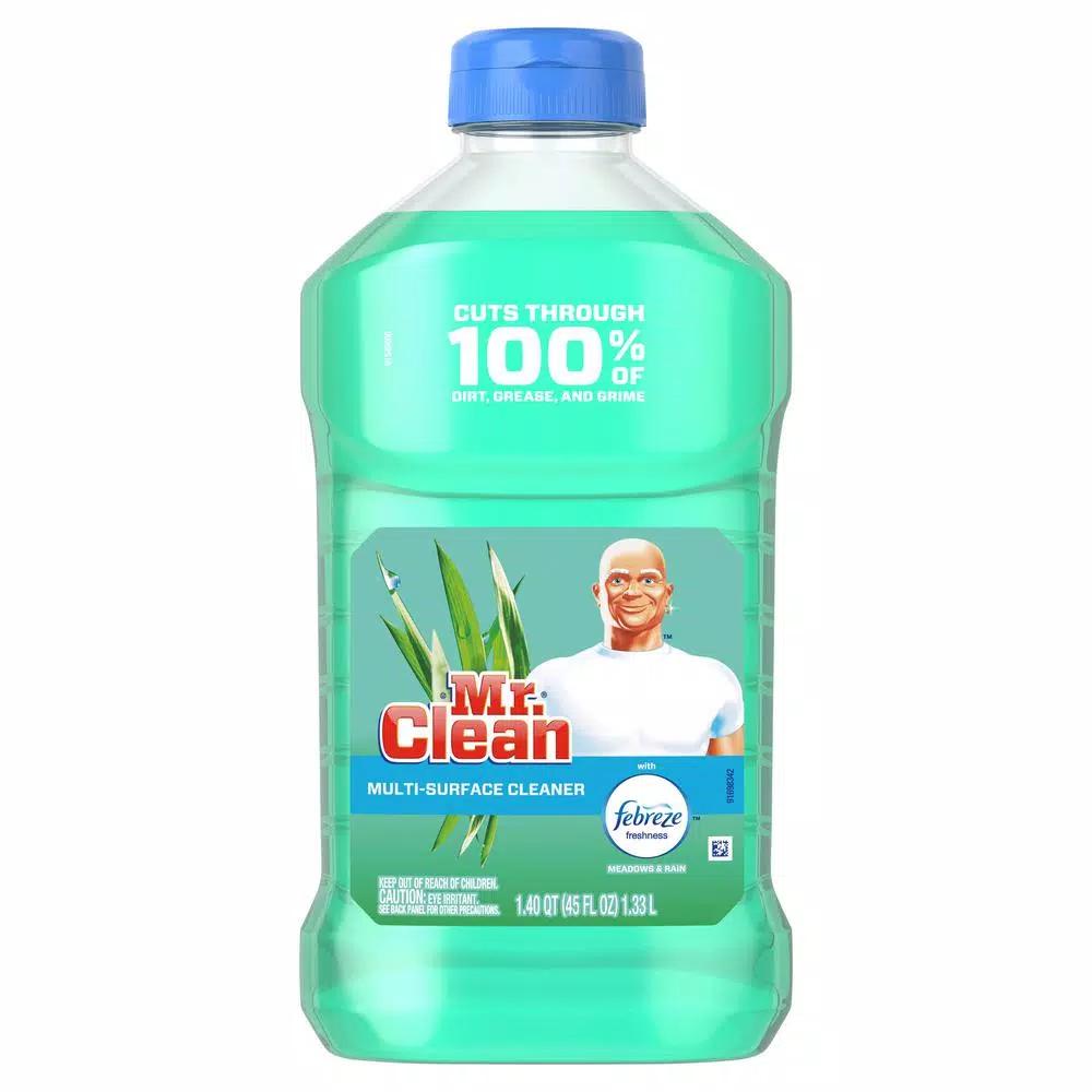 Mr. Clean Multi-Surface Cleaner with Febreze Meadows and Rain, 45 oz.