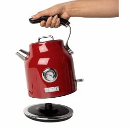 Haden Dorset 1.7L Red Stainless Steel Electric Cordless Kettle, 7-Cup Capacity thumbnail 4