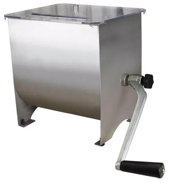 Weston Stainless Steel Manual Meat Mixer, 20 lb Capacity