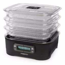 Presto Dehydro Digital Food Dehydrator with 6 Transparent Trays, 750W, Black thumbnail 1