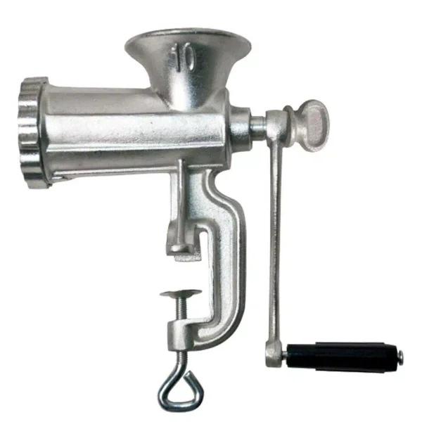 Chard Collection No. 10 400 Cast Iron Hand Meat Grinder with Stainless Steel Blade