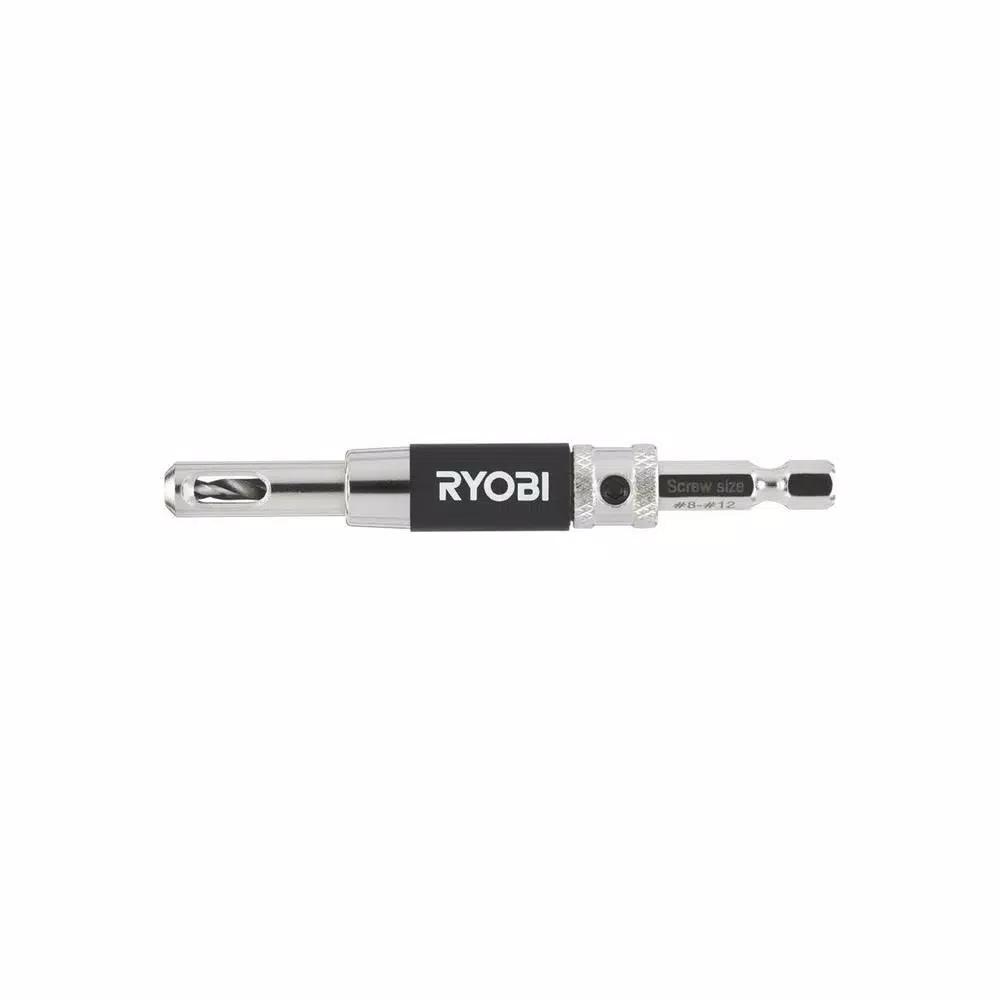 RYOBI Self-Centering Hinge Bit for Pilot Holes and Countersinking