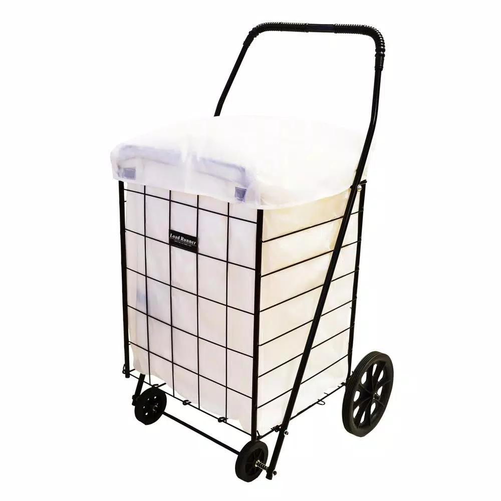 Easy Wheels Jumbo Hooded Carrier Liner - White