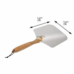 Honey-Can-Do 12 in. x 14 in. Aluminum Foldable Pizza Peel thumbnail 4
