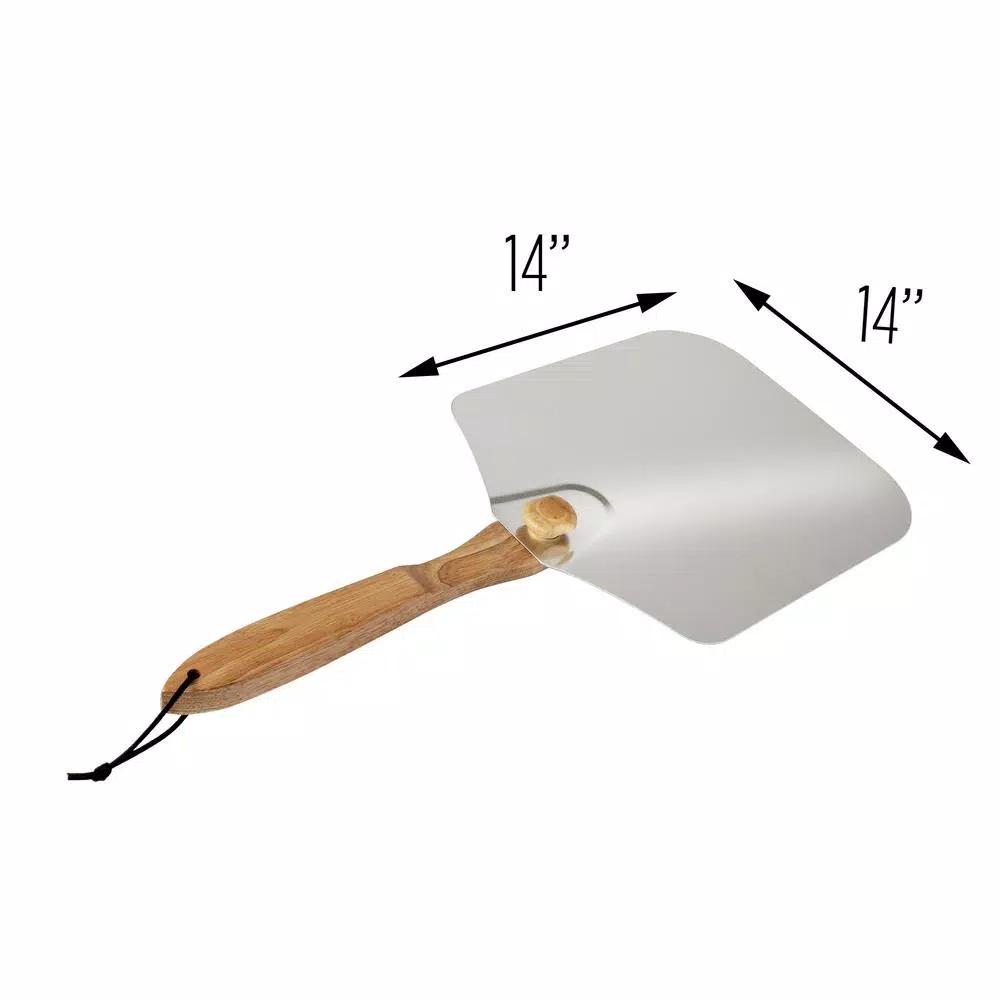 Honey-Can-Do 12 in. x 14 in. Aluminum Foldable Pizza Peel