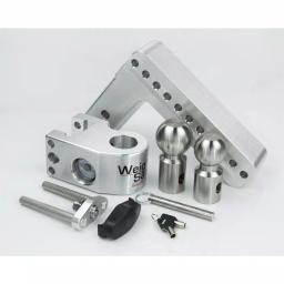 Weigh Safe Weigh-Safe 8 in. Drop Adjustable Class V Ball Mount with Built-in Hydraulic Scale thumbnail 2