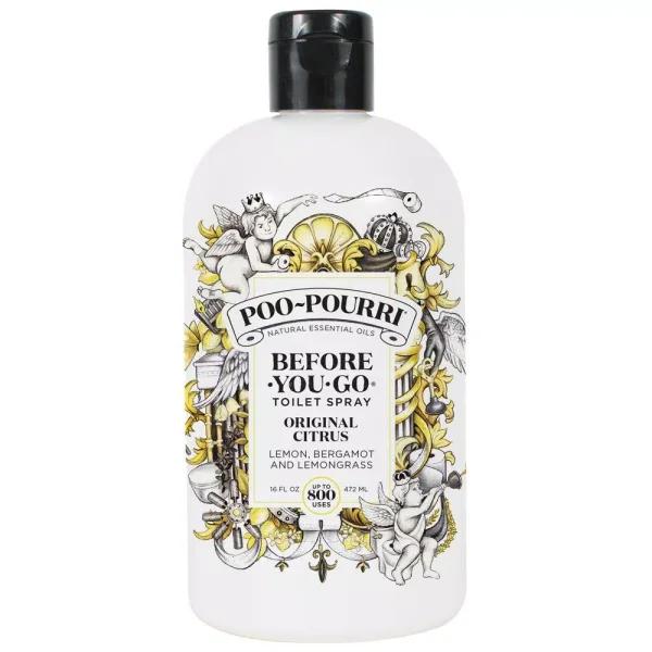 POO POURRI Poo-Pourri Original Citrus Toilet Air Freshener Spray, 16 oz. Refill