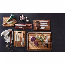 Cangshan W Series 6-Piece German Steel Knife Set with Solid Walnut Wood Block thumbnail 3