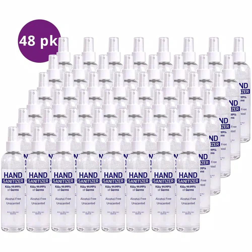 Unbranded Advanced Hand Sanitizer Spray, 8 oz. (Pack of 48)