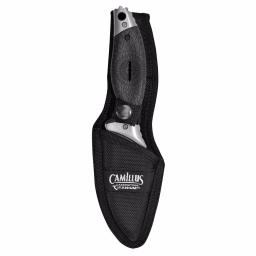 Camillus ST6 4 in. Carbonitride Titanium Drop Point Fixed Blade Knife with Sheath thumbnail 5