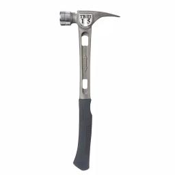 Stiletto Ti-Bone 15 oz. Titanium Smooth Face Hammer with 18 in. Curved Handle thumbnail 1