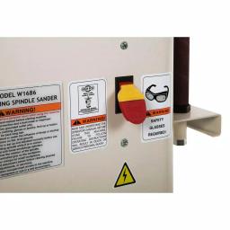 Shop Fox W1686 1 HP Oscillating Spindle Sander with 25.25 in. Cast-Iron Table thumbnail 4