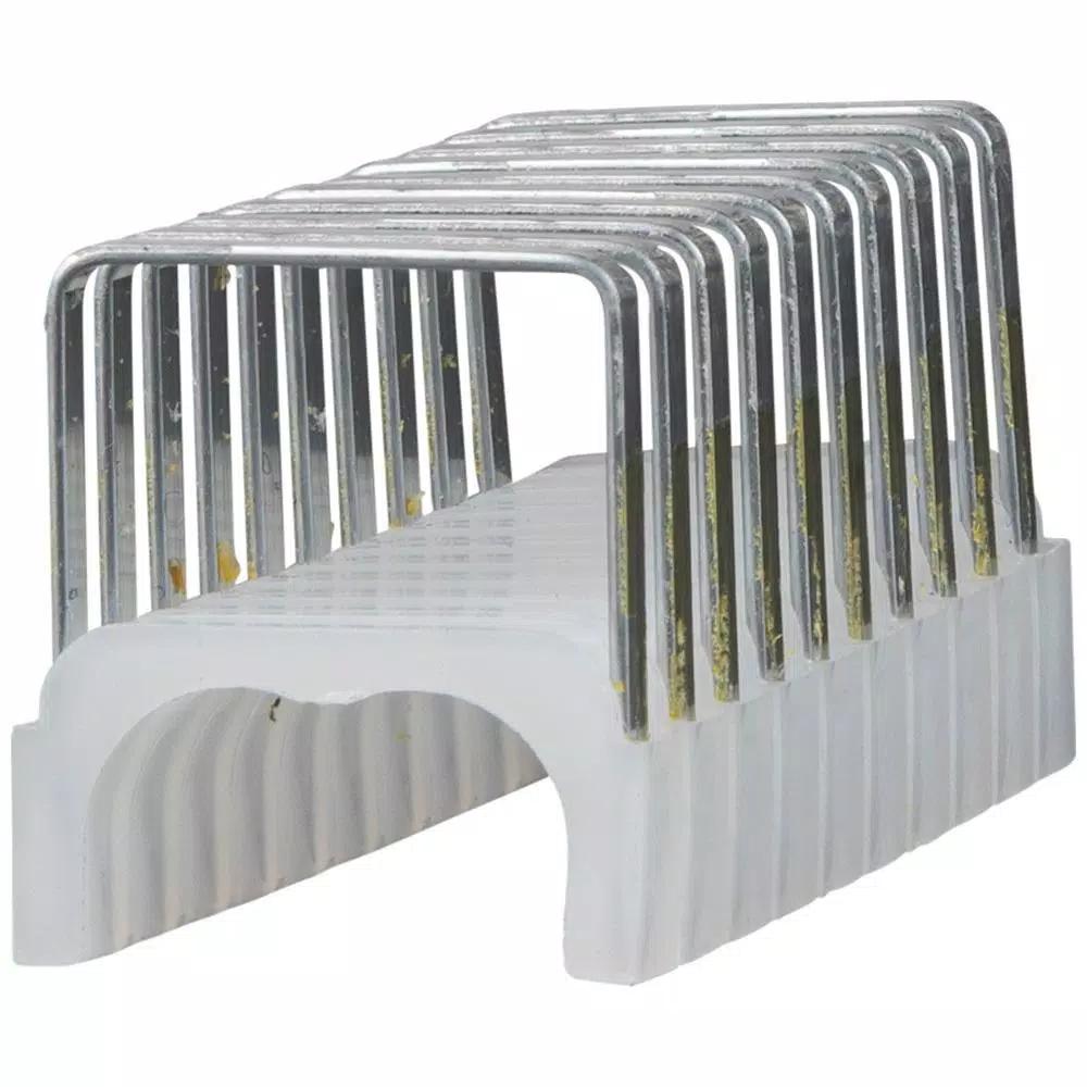 Klein Tools Cable Stapler with 300-Pack Insulated Staples for Voice, Data, Video, and NM (Romex) Cable