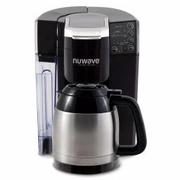 NuWave Bruhub Stainless Steel Single Serve & Carafe Drip Coffee Maker thumbnail 1