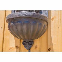 Kenroy Home San Pablo Resin Wall Fountain with LED Light, Plum Bronze, 35-inch thumbnail 11