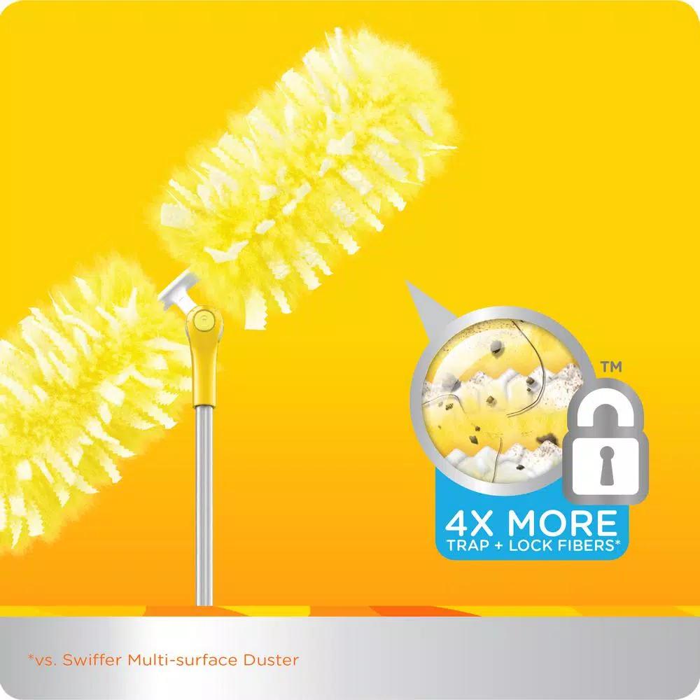 Swiffer Super Extender Duster Kit with Heavy-Duty Refills - 6 ft. Reach
