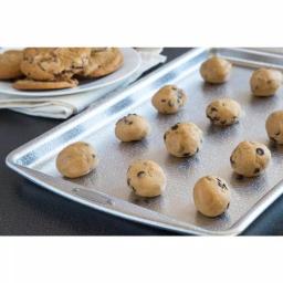 Doughmakers 10 x 15 in. Heavy Gauge Aluminum Jelly Roll Pan with Patented Pebble Pattern thumbnail 5