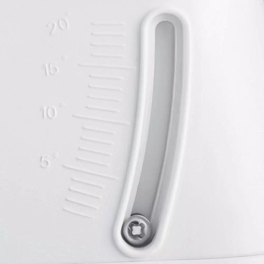 Wasserstein Adjustable Vertical Wall Mount Kit for Google Nest Hello Video Doorbell, White
