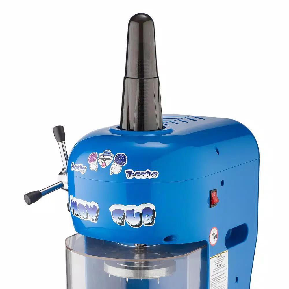 Great Northern Popcorn Blue Snow Cub Commercial Shaved Ice Machine & Snow Cone Maker