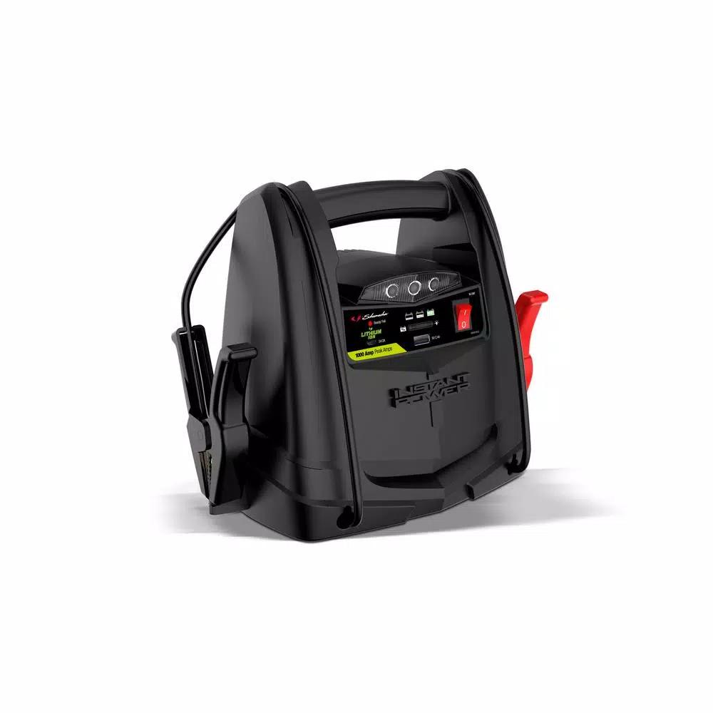 Schumacher SL1397 1000 Amp Lithium-Ion Jump Starter Pack with USB Power Bank