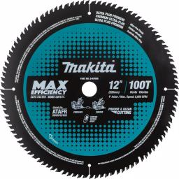 Makita 12 in. 100T Carbide-Tipped Max Efficiency Miter Saw Blade thumbnail 1