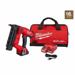 Milwaukee M18 FUEL GEN II 18-Gauge Brushless Cordless Brad Nailer Kit with 2.0 Ah Battery and Charger thumbnail 1