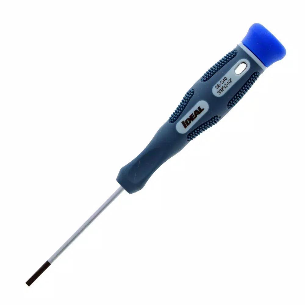 Ideal 7-Piece Precision Electronic Screwdriver Set with Chrome Vanadium Steel Shanks