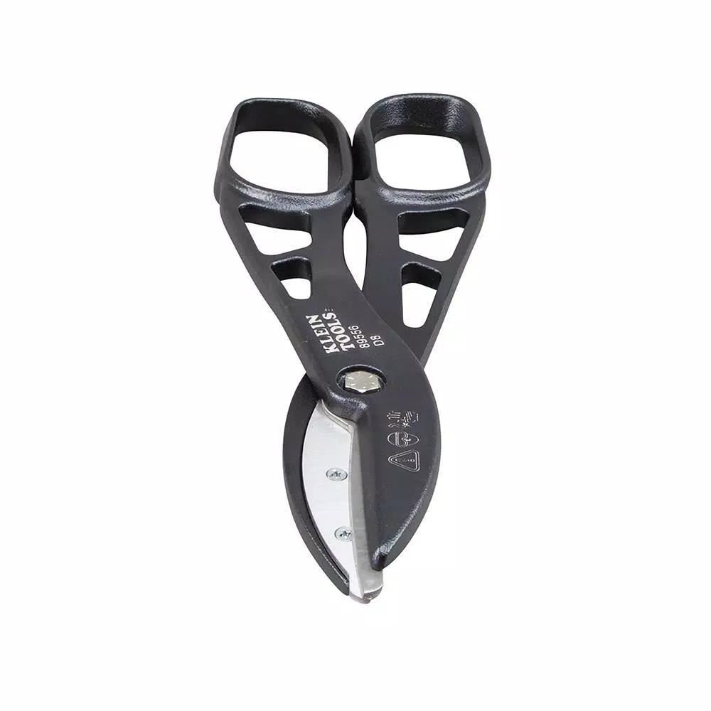 Klein Tools 12 in. Tin Snips with High-Carbon Steel Replaceable Blades