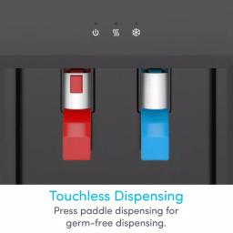 Avalon Countertop Top Loading Water Cooler Dispenser, Hot & Cold, Black thumbnail 6