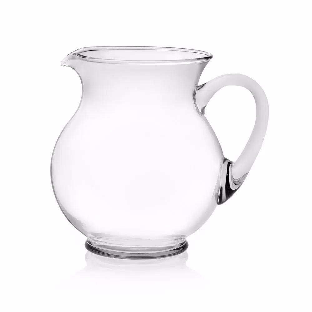 Libbey Acapulco 5-Piece Hand-Blown Glass Pitcher and Drinking Glass Entertaining Set