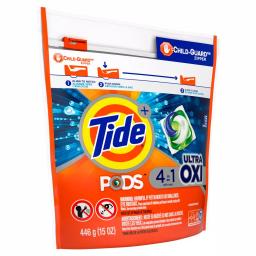 Tide PODS Ultra OXI Laundry Detergent Pods, 15-Count thumbnail 2