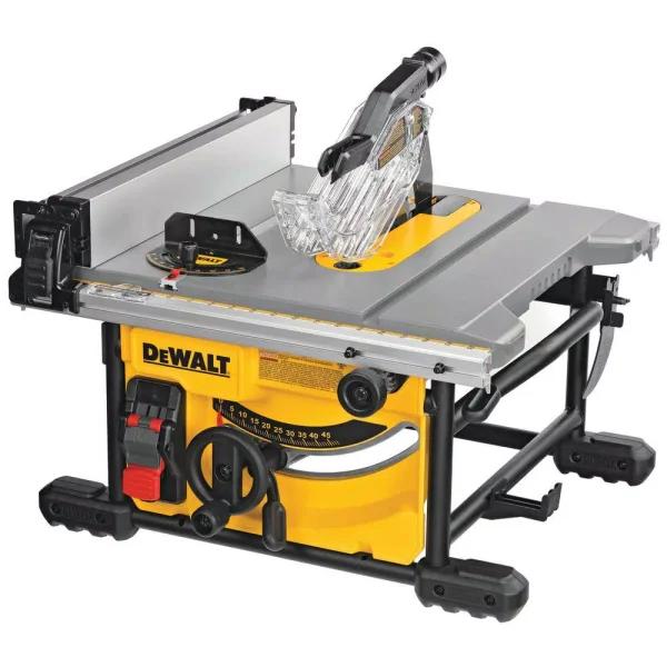 DEWALT DWE7485 8-1/4 in. 15 Amp Corded Compact Jobsite Table Saw