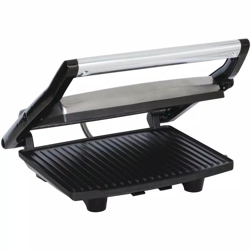 Brentwood Appliances TS-651 1000W Metallic Panini Press and Sandwich Maker