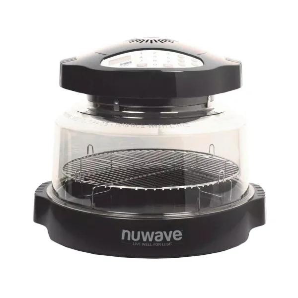 NuWave Oven Pro 1500W Black Countertop Oven with Triple Combo Cooking Power