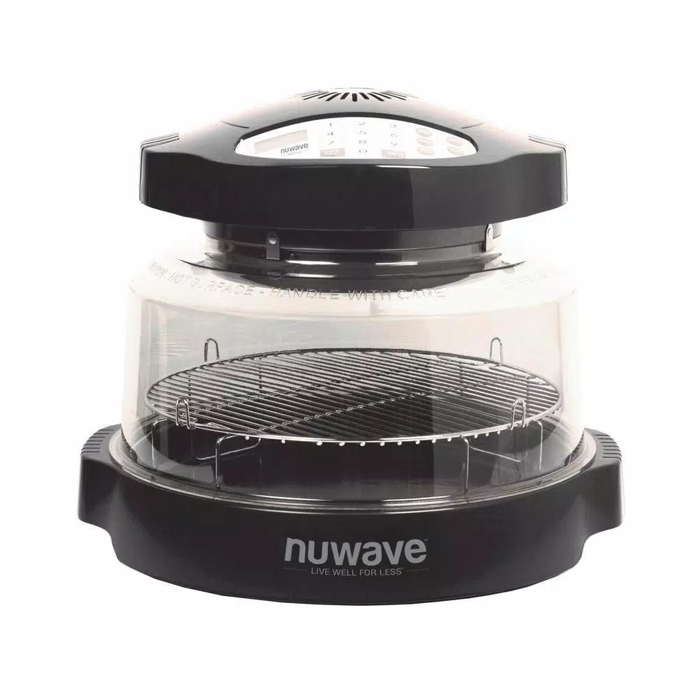 NuWave Oven Pro 1500W Black Countertop Oven with Triple Combo Cooking Power