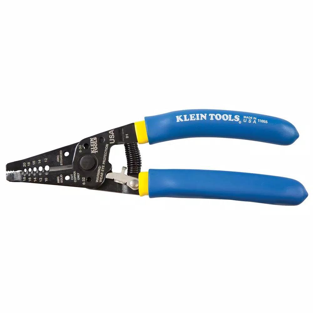 Klein Tools 2-Piece Voltage Tester and Wire Stripper Tool Set with Non-Contact Detector and Copper Wire Cutter