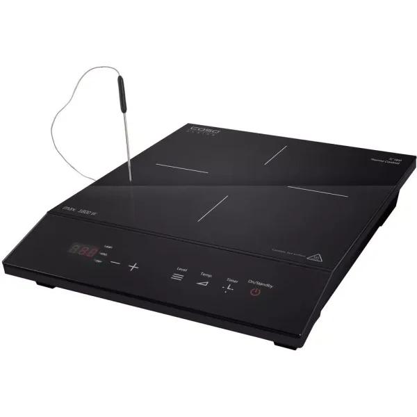 CASO Design TC 1800 Single Induction Burner 1800W Black Hot Plate with SmartControl