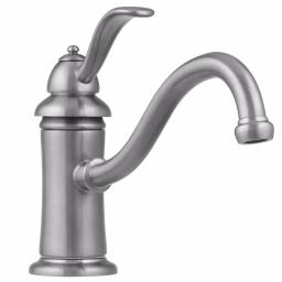 Pfister Marielle Single-Handle Mid-Arc Kitchen Faucet with Side Sprayer and Soap Dispenser, Stainless Steel thumbnail 3