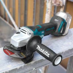 Makita 18V LXT Brushless 4-1/2"/5" Paddle Switch Angle Grinder Kit with 5.0Ah Battery thumbnail 8