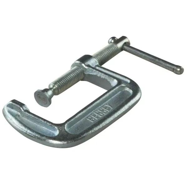 BESSEY 2 in. Drop Forged C-Clamp with 1.5 in. Throat Depth