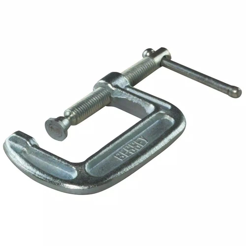 BESSEY 2 in. Drop Forged C-Clamp with 1.5 in. Throat Depth